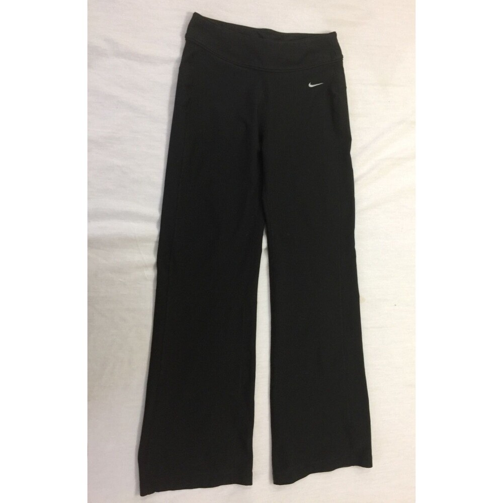 NIKE FIT DRY WOMENS PULL ON ATHLETIC YOGA  PANTS SIZE SS